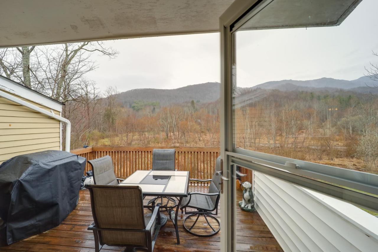 Cozy Banner Elk Condo With Fireplace And Lookout Deck! Kültér fotó